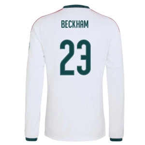 Fotbalové Dresy Real Madrid David Beckham #23 2026-27 Domácí Dres Mužské Dlouhý Rukáv