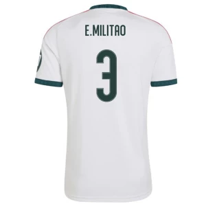 Fotbalové Dresy Real Madrid E. Militao #3 2026-27 Domácí Dres Mužské
