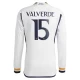 Fotbalové Dresy Real Madrid Federico Valverde #15 2023-24 Domácí Dres Mužské Dlouhý Rukáv
