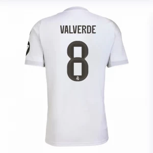 Fotbalové Dresy Real Madrid Federico Valverde #8 2025-26 Domácí Dres Mužské