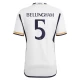 Fotbalové Dresy Real Madrid Jude Bellingham #5 2023-24 Domácí Dres Mužské