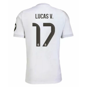 Fotbalové Dresy Real Madrid Lucas V. #17 2025-26 Domácí Dres Mužské