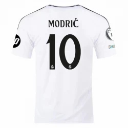 Fotbalové Dresy Real Madrid Modric #10 2024-25 UCL Domácí Dres Mužské