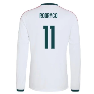 Fotbalové Dresy Real Madrid Rodrygo #11 2026-27 Domácí Dres Mužské Dlouhý Rukáv