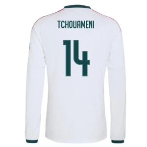 Fotbalové Dresy Real Madrid Tchouameni #14 2026-27 Domácí Dres Mužské Dlouhý Rukáv
