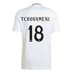 Fotbalové Dresy Real Madrid Tchouameni #18 2024-25 Domácí Dres Mužské