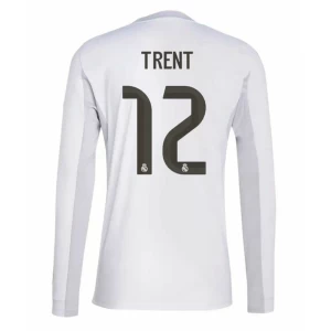 Fotbalové Dresy Real Madrid Trent #12 2025-26 Domácí Dres Mužské Dlouhý Rukáv