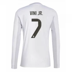 Fotbalové Dresy Real Madrid Vinicius Junior #7 2025-26 Domácí Dres Mužské Dlouhý Rukáv