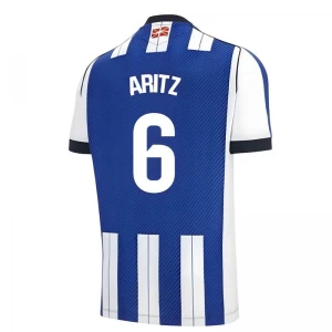 Fotbalové Dresy Real Sociedad Aritz #6 2025-26 Domácí Dres Mužské