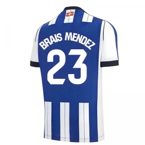 Fotbalové Dresy Real Sociedad Brais Mendez #23 2025-26 Domácí Dres Mužské
