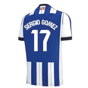 Fotbalové Dresy Real Sociedad Sergio Gomez #17 2025-26 Domácí Dres Mužské