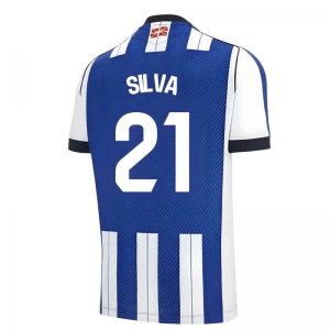 Fotbalové Dresy Real Sociedad Silva #21 2025-26 Domácí Dres Mužské