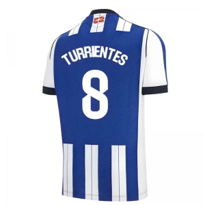 Fotbalové Dresy Real Sociedad Turrientes #8 2025-26 Domácí Dres Mužské