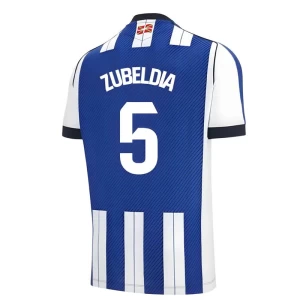Fotbalové Dresy Real Sociedad Zubeldia #5 2025-26 Domácí Dres Mužské