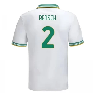 Fotbalové Dresy Rensch #2 AS Roma 2025-26 Třetí Dres Mužské