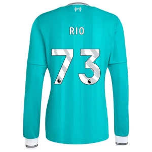 Fotbalové Dresy Rio #73 Liverpool FC 2025-26 Třetí Dres Mužské Dlouhý Rukáv