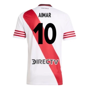 Fotbalové Dresy River Plate Aimar #10 2025-26 Domácí Dres Mužské