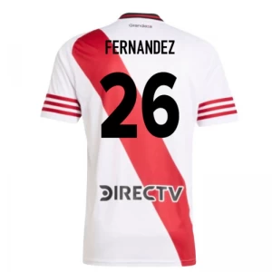 Fotbalové Dresy River Plate Fernandez #26 2025-26 Domácí Dres Mužské