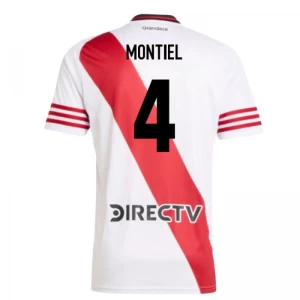 Fotbalové Dresy River Plate Montiel #4 2025-26 Domácí Dres Mužské