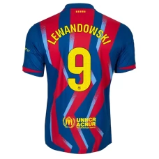 Fotbalové Dresy Robert Lewandowski #9 FC Barcelona 2025-26 Fourth Dres Mužské