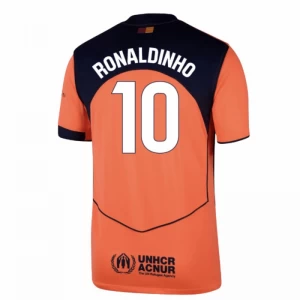 Fotbalové Dresy Ronaldinho Gaúcho #10 FC Barcelona 2025-26 Třetí Dres Mužské