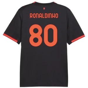 Fotbalové Dresy Ronaldinho Gaúcho #80 AC Milan 2026-27 Třetí Dres Mužské
