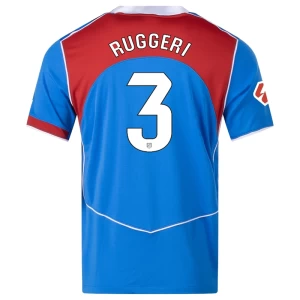 Fotbalové Dresy Ruggeri #3 Atlético Madrid 2025-26 Třetí Dres Mužské