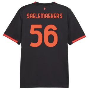 Fotbalové Dresy Saelemaekers #56 AC Milan 2026-27 Třetí Dres Mužské