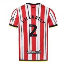 Fotbalové Dresy Sheffield United Gilchrist #2 2024-25 Domácí Dres Mužské
