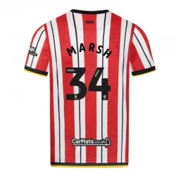 Fotbalové Dresy Sheffield United Marsh #34 2024-25 Domácí Dres Mužské