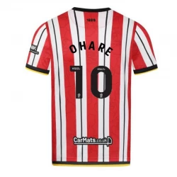 Fotbalové Dresy Sheffield United Ohare #10 2024-25 Domácí Dres Mužské