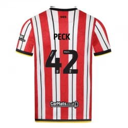 Fotbalové Dresy Sheffield United Peck #42 2024-25 Domácí Dres Mužské