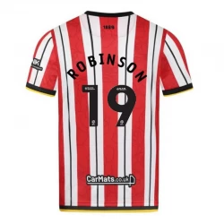 Fotbalové Dresy Sheffield United Robinson #19 2024-25 Domácí Dres Mužské