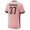 Fotbalové Dresy Skriniar #37 Paris Saint-Germain PSG 2024-25 Třetí Dres Mužské