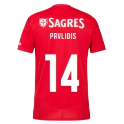 Fotbalové Dresy SL Benfica Pavlidis #14 2024-25 Domácí Dres Mužské