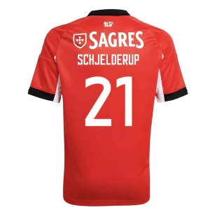 Fotbalové Dresy SL Benfica Schjelderup #21 2025-26 Domácí Dres Mužské