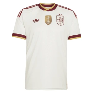 Fotbalové Dresy Španělsko World Cup Champions 2026 Venkovní Dres Mužské
