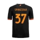 Fotbalové Dresy Spinazzola #37 AS Roma 2023-24 Alternativní Dres Mužské