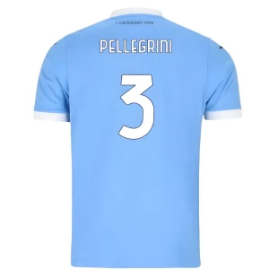 Fotbalové Dresy SS Lazio Pellegrini #3 2025-26 Domácí Dres Mužské