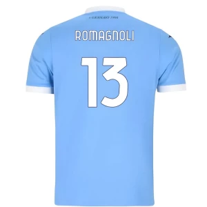 Fotbalové Dresy SS Lazio Romagnoli #13 2025-26 Domácí Dres Mužské