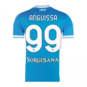 Fotbalové Dresy SSC Napoli Anguissa #99 2025-26 Domácí Dres Mužské