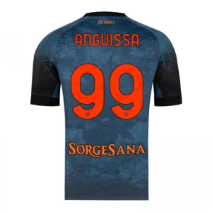 Fotbalové Dresy SSC Napoli Anguissa 99 Halloween 2025-26 Domácí Dres Mužské