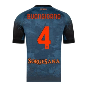 Fotbalové Dresy SSC Napoli Buongiorno 4 Halloween 2025-26 Domácí Dres Mužské