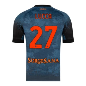Fotbalové Dresy SSC Napoli Lucca 27 Halloween 2025-26 Domácí Dres Mužské