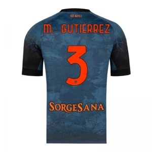 Fotbalové Dresy SSC Napoli M. Gutierrez 3 Halloween 2025-26 Domácí Dres Mužské