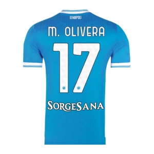 Fotbalové Dresy SSC Napoli M. Olivera #17 2025-26 Domácí Dres Mužské