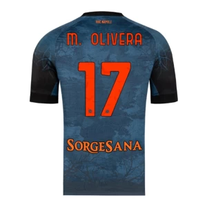 Fotbalové Dresy SSC Napoli M. Olivera 17 Halloween 2025-26 Domácí Dres Mužské