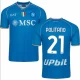 Fotbalové Dresy SSC Napoli Politano #21 2023-24 Domácí Dres Mužské