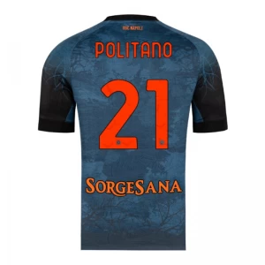 Fotbalové Dresy SSC Napoli Politano 21 Halloween 2025-26 Domácí Dres Mužské