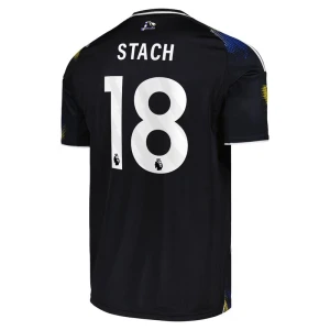Fotbalové Dresy Stach #18 Leeds United 2025-26 Třetí Dres Mužské
